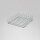 Panier en acier inoxydable 600x670 mm pour pots