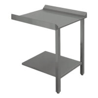 Zulauftisch für Durchlaufgeschirrspüler, B=1000 mm
