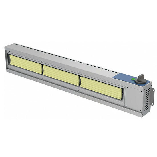 Elemento riscaldante con resistenza ceramica 4x 250W, l=1600 mm