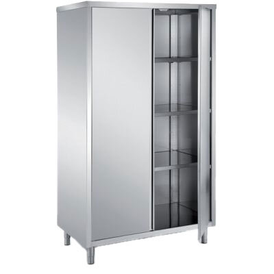 armoire de rangement avec porte battante et 3 étagères, 1000x700 mm
