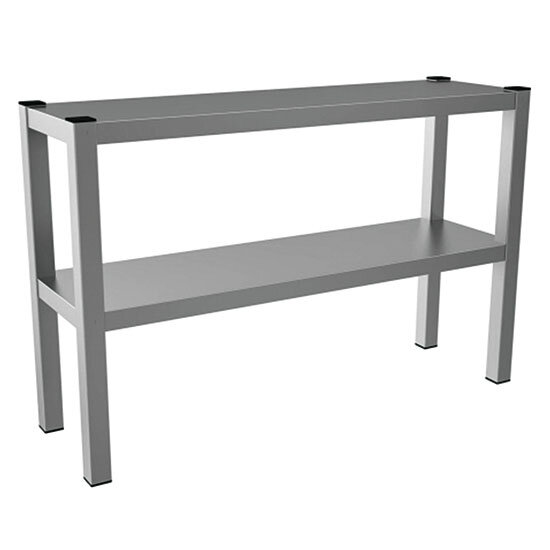 Overshelf, 2-tier overshelf, side open, 1000x300 mm,