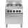 Electric range, 4 plates, 1 electric convection oven