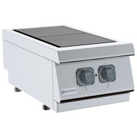 Elektrokochfeld mit 2 drehbaren Gussplatten je 3 kW,...