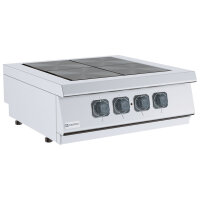 Elektrokochfeld mit 4 drehbaren Gussplatten je 3 kW,...
