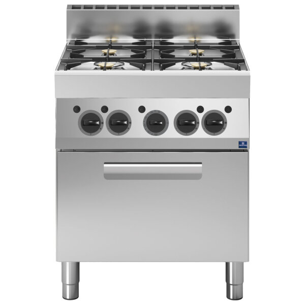 Gas range, 4 burners, 1 gas oven