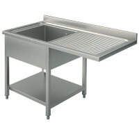 plonge sur piètement avec étagère...