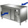 Table armoire chauffante traversante avec portes coulissantes, 1300x600 mm