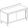 Hot work cupboard with sliding doors and upstand, 2000x600 mm