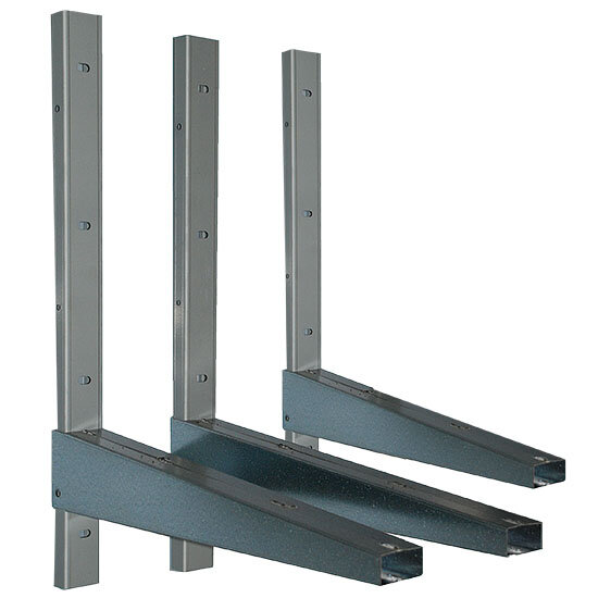 Kit de 3 suportes de parede para unidades de filtragem, 1050x1100 mm