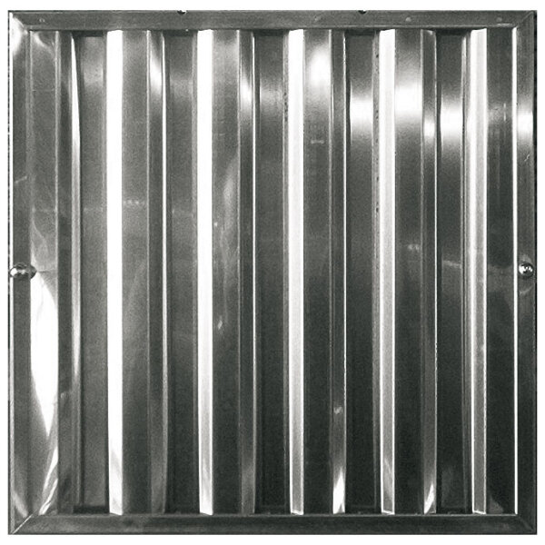 Labyrinthfilter aus Edelstahl 400x500 mm