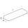 Double inlet collector 2500 mm for hoods of 3600 mm