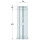 Tubo de control de humos en inox, doble pared, 500 mm x ø 200 mm interior