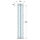Stainless steel round duct, double-walled, 1000 mm x ø 200 mm internal