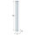 Stainless steel round duct, single-walled, 1000 mm x ø 450 mm