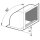 Curve 90°, until 300x300 mm