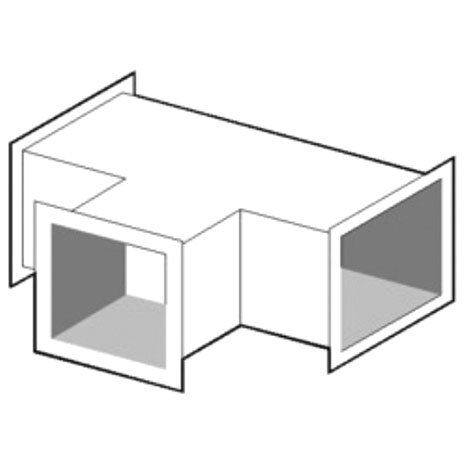 Elemento de conexión en T, hasta 300x300 mm