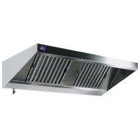 Wandhaube Snack mit Beleuchtung, 1800x1100 mm