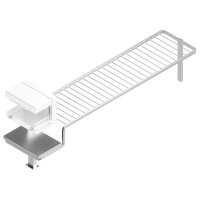 Supporto per salamandra GN 1/1 su struttura portavassoio