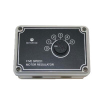 Drehzahlregler Potentiometer 5-stufig, IP55