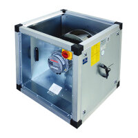 Airbox mit hocheffizientem EC-Motor außerhalb des...