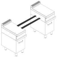 Kit supporto a ponte da 100 mm