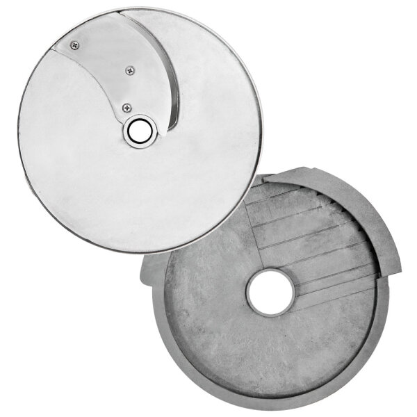 Disco per patatine, spessore 4x4 mm incluso disco per fette