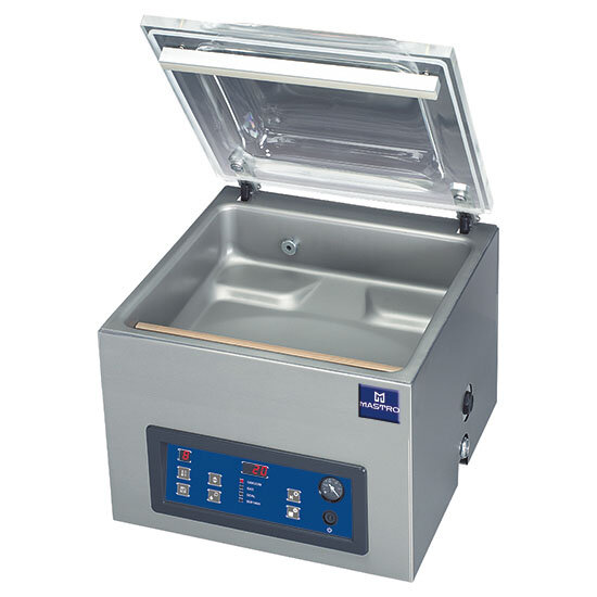 machine sous vide de table, soudure 420 mm, cycle 15-35 seconds