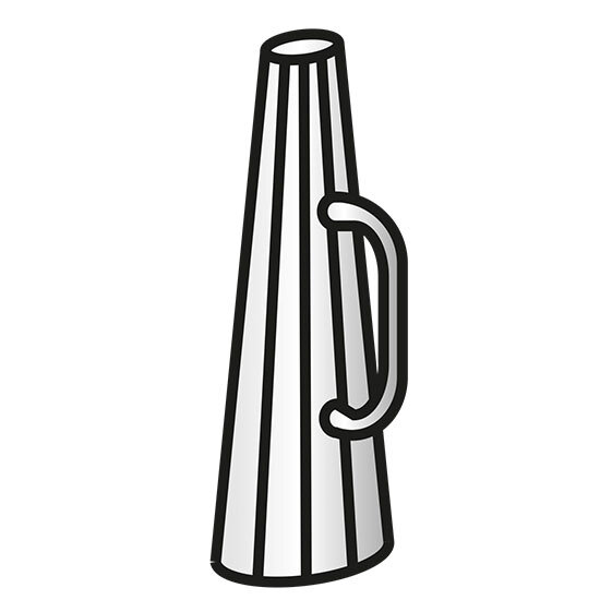 Funnel drainage boiling pan 50 litres