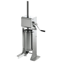 Wurstfüllmaschine, manuell, Zylinder L=380 mm, 12 Liter
