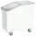 roll container per alimentari su 4 ruote con coperchio scorrevole, 102 litri