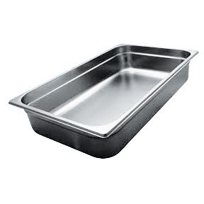 Cuba em inox, GN 1/1 a=100 mm