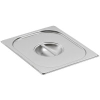 GN Deckel in Edelstahl, GN 1/6