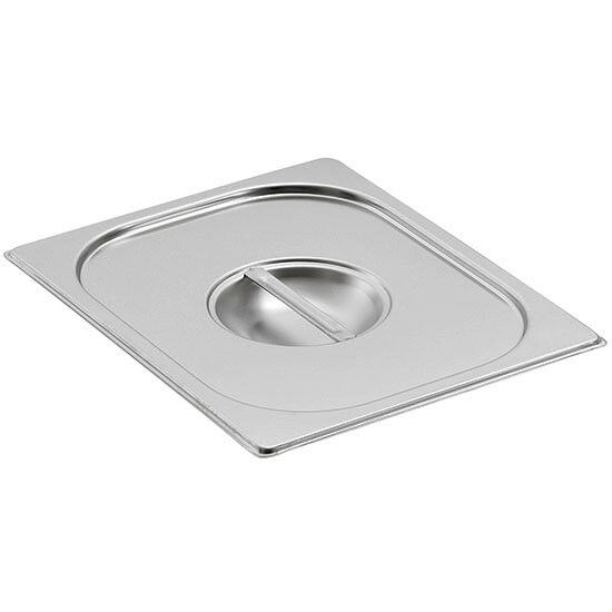 GN Deckel in Edelstahl, GN 1/2