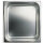 GN container in stainless steel, GN 1/6 h=200 mm