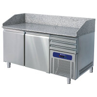 Pizzatisch 1600 mm mit 2 Türen 600x400 mm, 3...