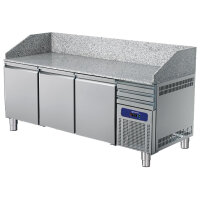 Pizzatisch 2150 mm mit 3 Türen 600x400 mm, 3...