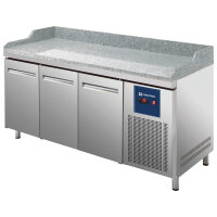 Pizzatisch mit 3 Türen 600x400 mm