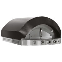 Gas pizza oven for 12 pizzas ø 300 mm