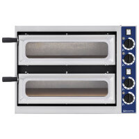 Elektro-Pizzaofen für 1+1 Pizzen ø 32 cm,...