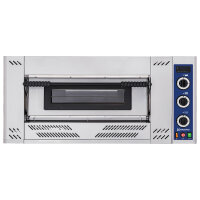 Gas pizza oven for 4 pizzas ø 30 cm, mechanical...