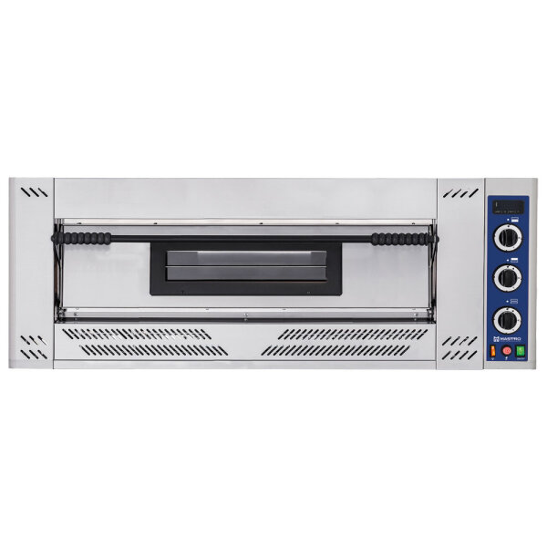 Forno pizza a gas da 9 pizze ø 30 cm, controllo meccanico