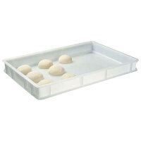 cassetta in plastica per palline pizza, 600x400x70 mm