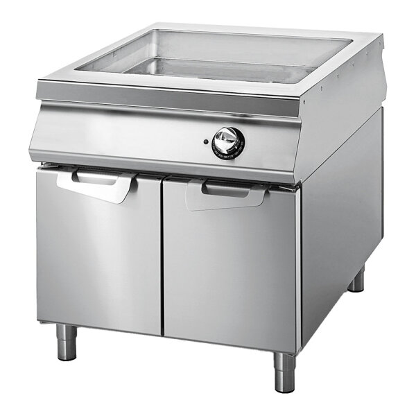 Sauteuse multifonction sur coffre avec portes, capacité 26 litres