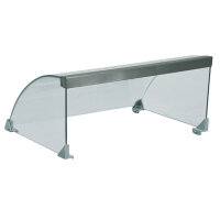 Hustenschutz aus Glas für Würstchenwärmer...