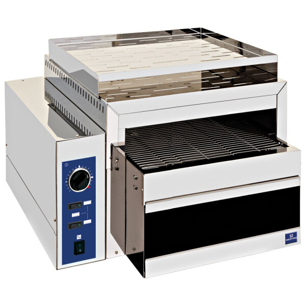 Durchlauftoaster mit Geschwindigkeitsregler, Kammer 375x75 mm