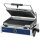 Kontaktgrill mit 1 Gusseisenplatte, gerillt/gerillt, 365x245 mm