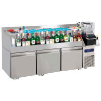 Estación de coctelería refrigerada de 3...