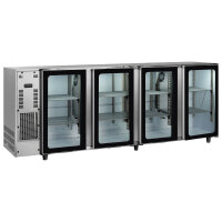 Barkühlschrank mit 4 Glasflügeltüren, 794...