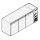 Refrigerated beverage counter with 3 doors with refrigerated sink, 2090x590 mm, +2°/+10°C