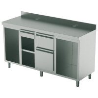 Kaffeemaschinentheke 2000x600 mm mit Schublade,...